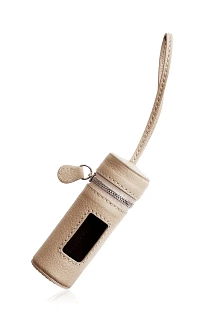 Pagerie The Leather Dog Bag Pochette In Brown