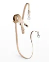 Pagerie Sand Tascher Dog Leash Leather In Sand