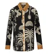 Pahiesa Formentera Black And Gold Shirt