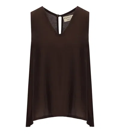 Pahiesa Formentera Brown Top