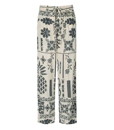 Pahiesa Formentera Ecru Trousers