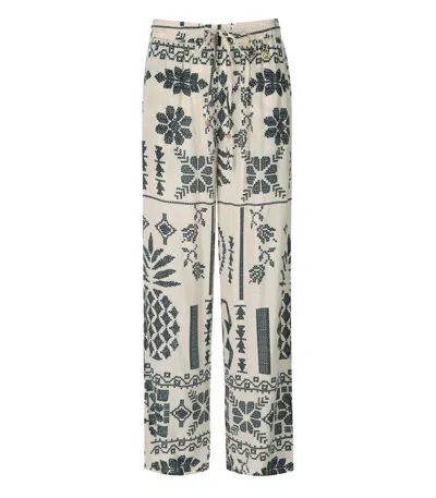 Pahiesa Formentera Ecru Trousers