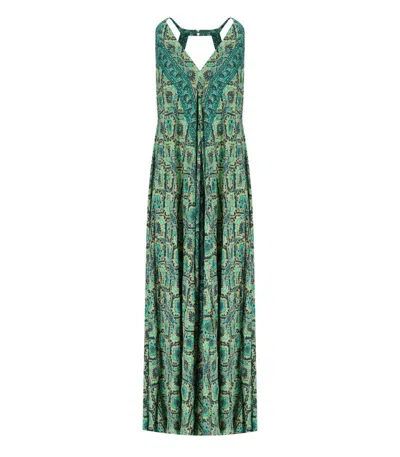 Pahiesa Formentera Green Long Dress