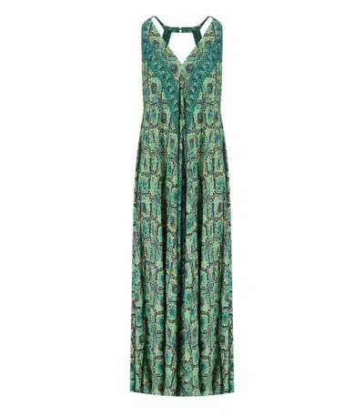 Pahiesa Formentera Green Long Dress