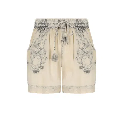 Pahiesa Formentera Grey Shorts In Neutral