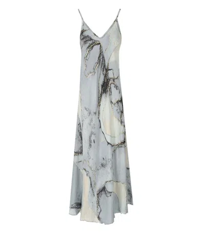 Pahiesa Formentera Light Blue Long Dress