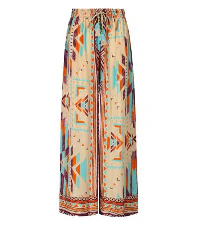 Pahiesa Formentera Multicolored Pants In Neutral