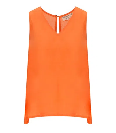 Pahiesa Formentera Orange Top