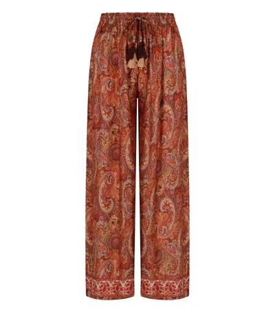 Pahiesa Formentera Rust Pants In Brown