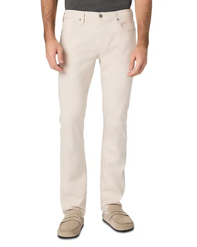 Paige 32 Normandie Straight Fit Jeans In Sea Shell In White