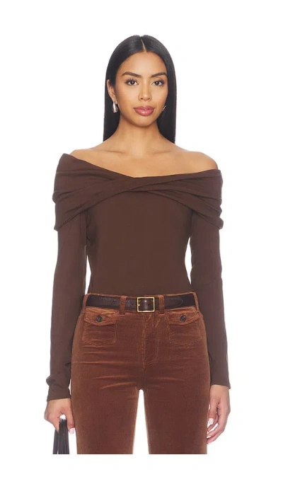 Paige Aaliyah Top In Brown