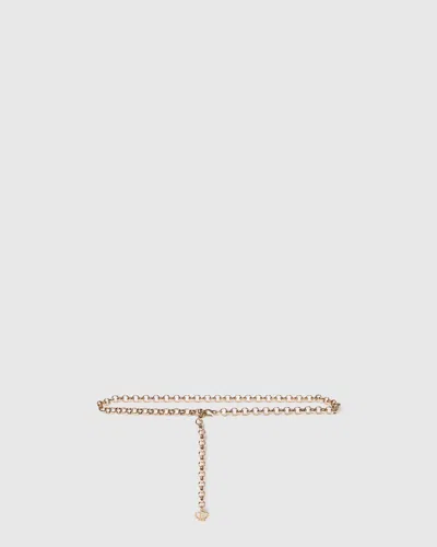 Paige Adeline Belt In Gold
