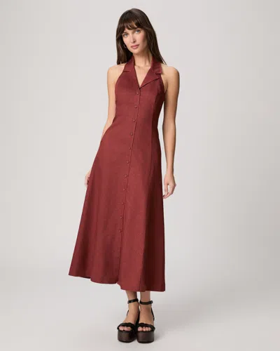 Paige Adria Dress In Burnt Sienna