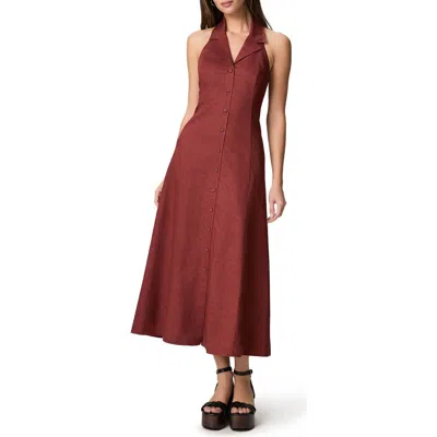 Paige Adria Dress In Burgundy