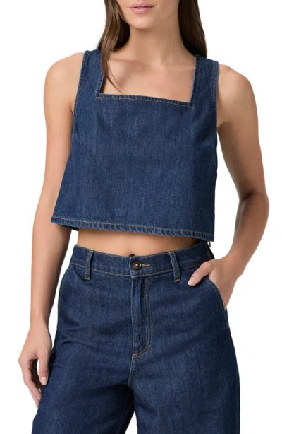PAIGE PAIGE AELITA CROP DENIM JACKET