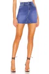 Paige Aideen Skirt With Raw Hem In St. Clair In Multi
