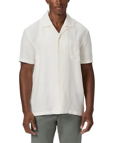 Paige Albro Linen Blend Shirt In White