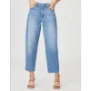 Paige Alexis Barrel Leg Jeans In Exhibition