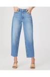 Paige Alexis Barrel Leg Jeans In Exhibition