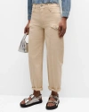 Paige Alexis Cargo Jeans - Blonde Sand Blonde Sand In Blonde Sand