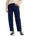 Paige Alexis Curved Button Fly High Rise Jeans In Casa In Casa