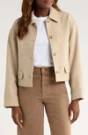 Paige Alfie Wool Jacket In Neutral