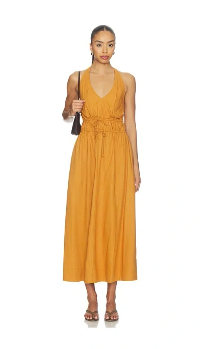 Paige Alysha Dress In Yellow