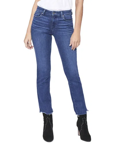 Paige Hoxton Straight 34in Monarch Straight Jean In Blue