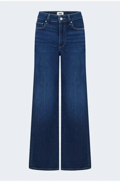 Paige Anessa 31 Wide Jean In Duke Of York In Blue