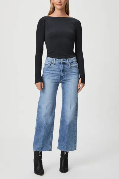 PAIGE ANESSA ANKLE JEANS IN BEBOP
