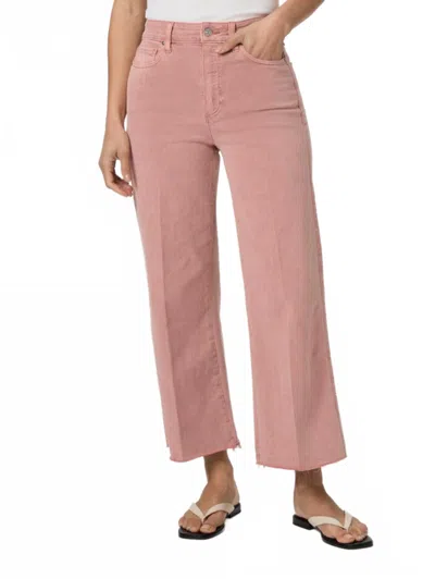 Paige Anessa Ankle Jeans In Vintage Rose In Pink