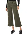 Paige Anessa High Rise Wide Leg Pants In Vintage Bayou Green In Vintage Bayou Green