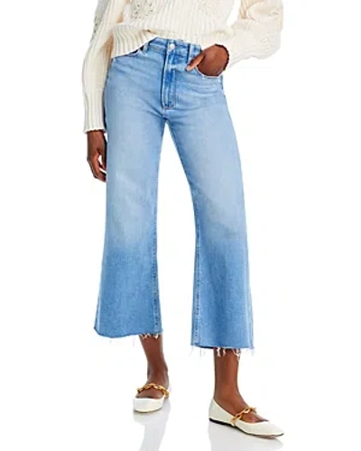 Paige Anessa High Rise Ankle Wide Leg Jeans In Helena