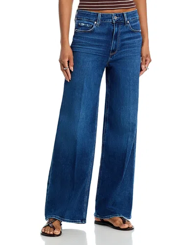 Paige Anessa High Rise Jeans In Dresden In Blue