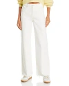Paige Anessa High Rise Raw Hem Jeans In Tonal Exru In Tonal Exru