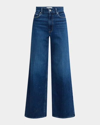 Paige Anessa High-rise Wide-leg Jeans
