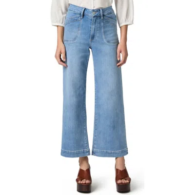 Paige Anessa High Waist Ankle Wide Leg Jeans