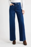 Paige Anessa High Waist Wide Leg Jeans