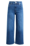 Paige Anessa High Waist Wide Leg Jeans In Blue
