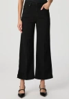 Paige Womens Anessa High-rise Wide-leg Stretch-denim Jeans Black Shadow In Black