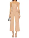 Paige Anessa Jumpsuit In Vintage Dried Rose