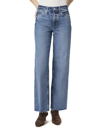 Paige Anessa Raw Hem Jam Session Jean In Blue