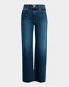 Paige Petites Anessa High Rise Wide Leg Jeans In Foreign Film In Arpeggio