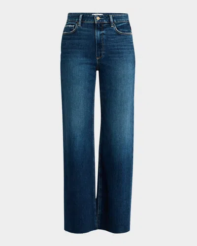 PAIGE ANESSA RAW HEM JEANS
