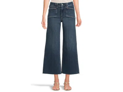 Paige Anessa Set In Pockets Raw Hem In Amoroso In Blue
