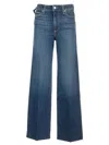 Paige Collette High Rise Cropped Flared Jeans In Shipwreck In Blue