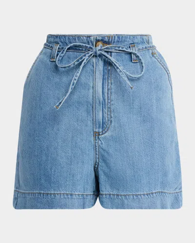 PAIGE ANESSA TIE-WAIST SHORTS