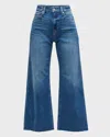 Paige Anessa Wide-leg Cropped Jeans