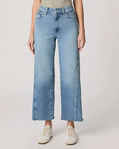 Paige Anessa Wide Leg Jean In Explorer In Multi