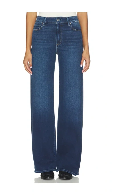 Paige Anessa Wide Leg Jeans In Admission